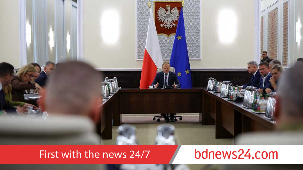 Poland downs Russian drones in first time a NATO member has fired during Ukraine war