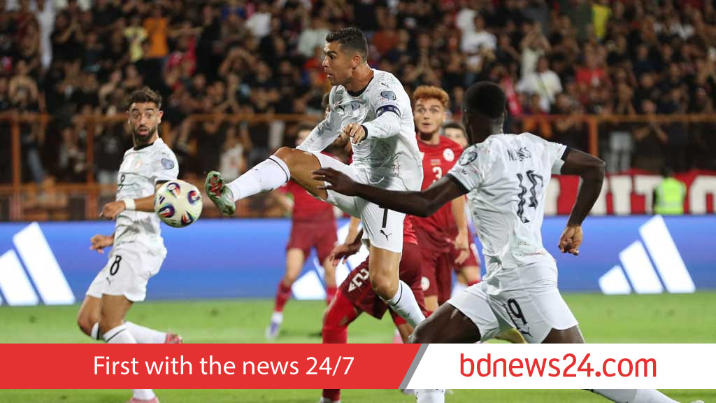 Ronaldo and Felix shine as Portugal thrash Armenia 5-0 away