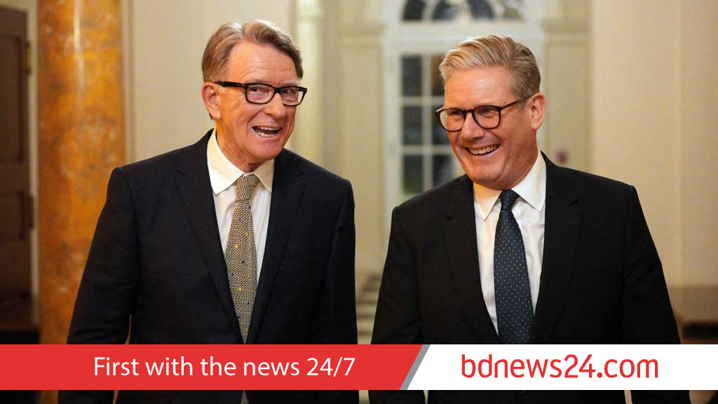 Britain's Starmer sacks his US ambassador over Epstein links