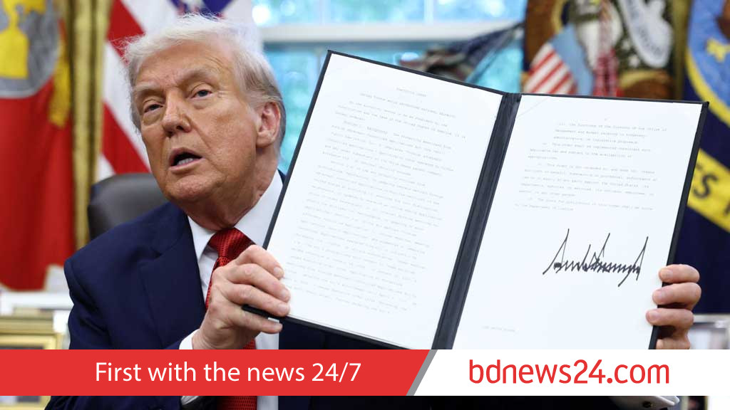 Trump signs order declaring TikTok sale ready and values it at $14 billion