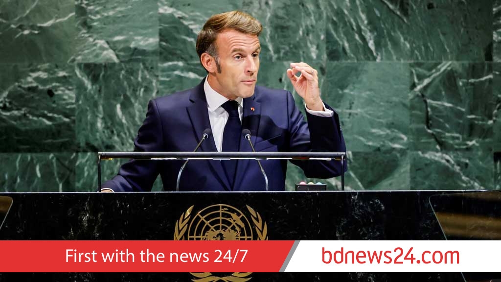 Macron says Trump should stop Gaza war if he wants Nobel peace prize