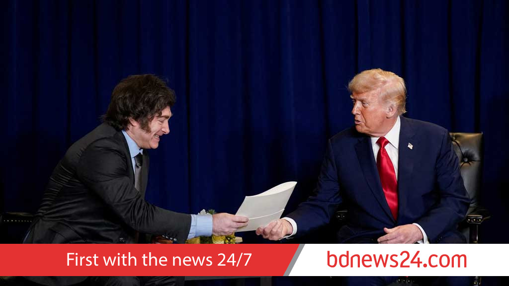 Trump says Argentina bailout unlikely