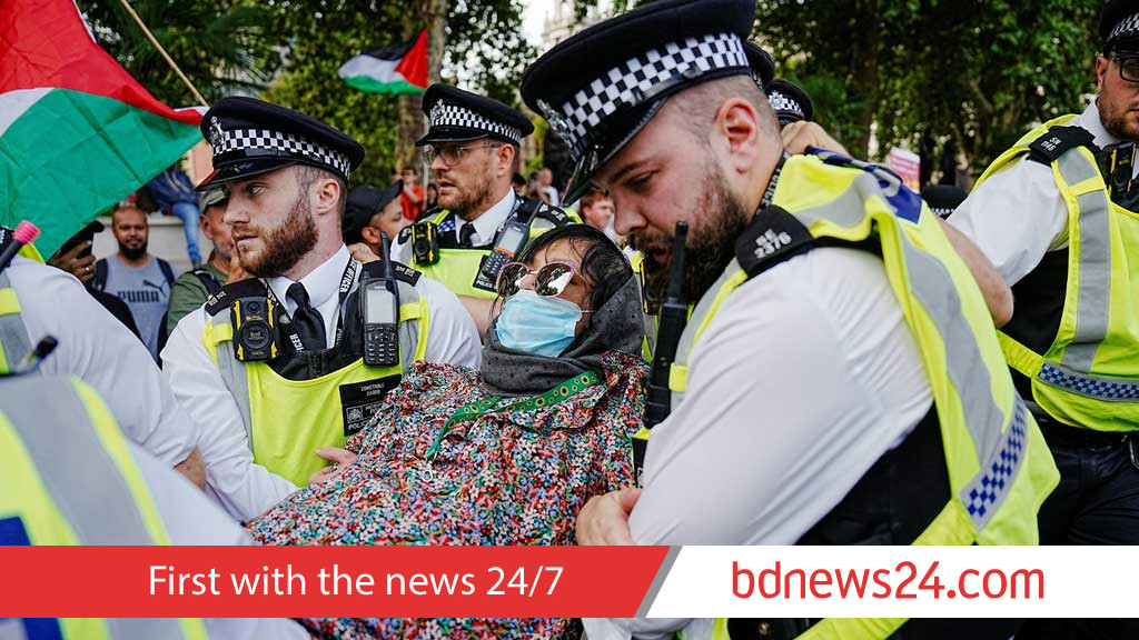 UK police arrest around 425 at latest protest for banned Palestine Action