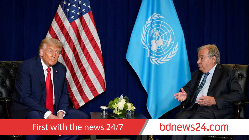 Trump blasts UN for not helping US-led peace efforts, but backs it 100%