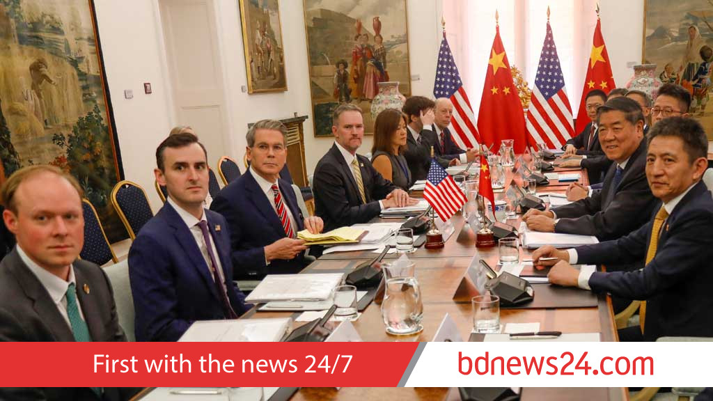 US, China end first day of trade talks in Spain