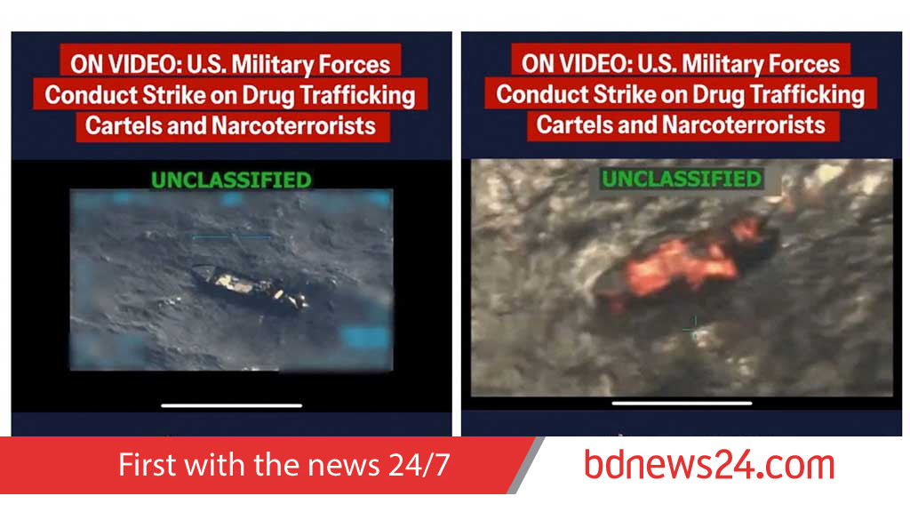 Trump says US struck another alleged Venezuelan drug vessel, killing three