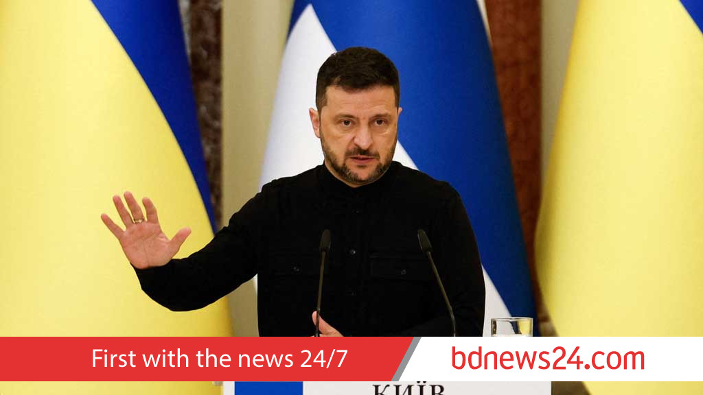Zelensky expects US to impose strong sanctions on Russia