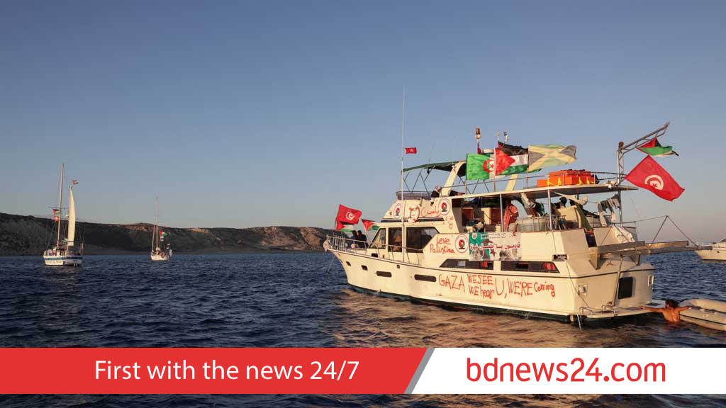 Israel intercepts Gaza aid ships: organisers