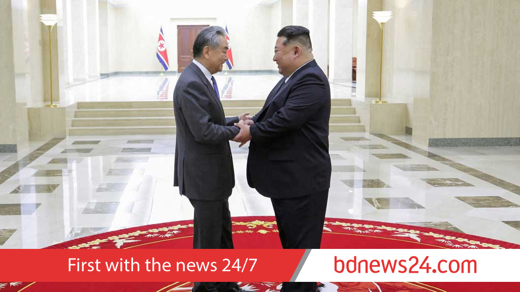 Chinese diplomat meets Kim Jong Un