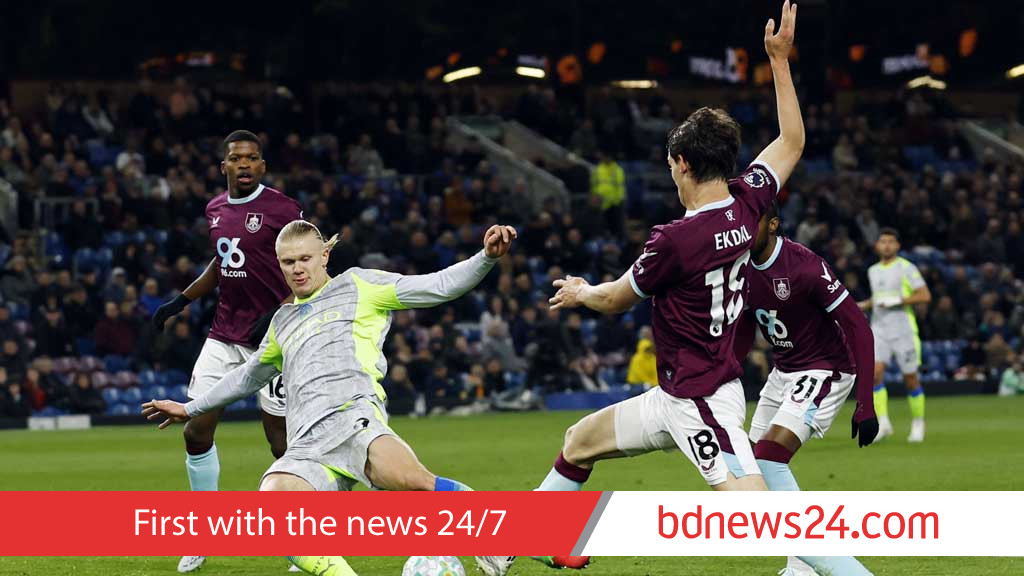 Man City go top, relegate Burnley