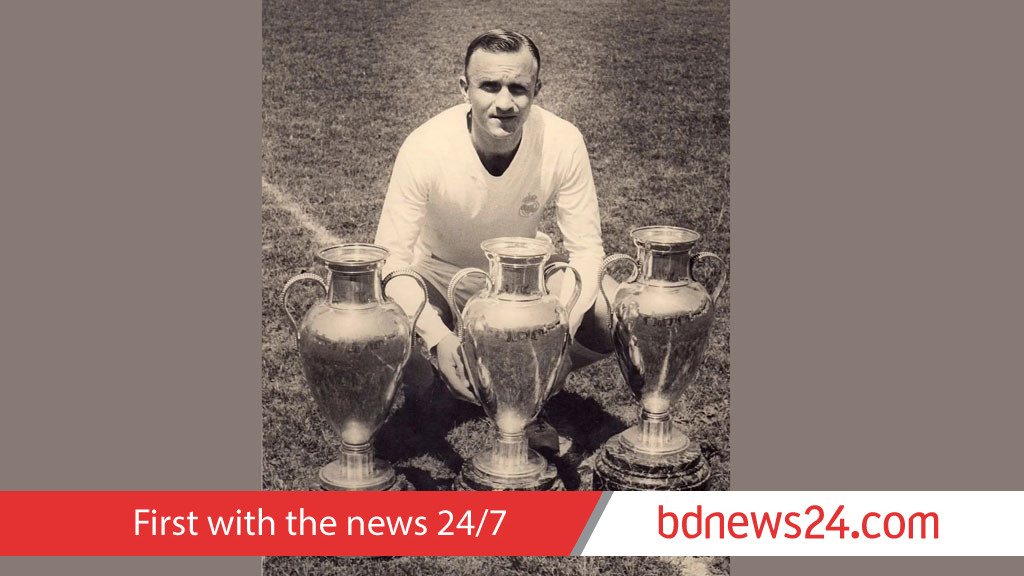 Real Madrid great Santamaria dies