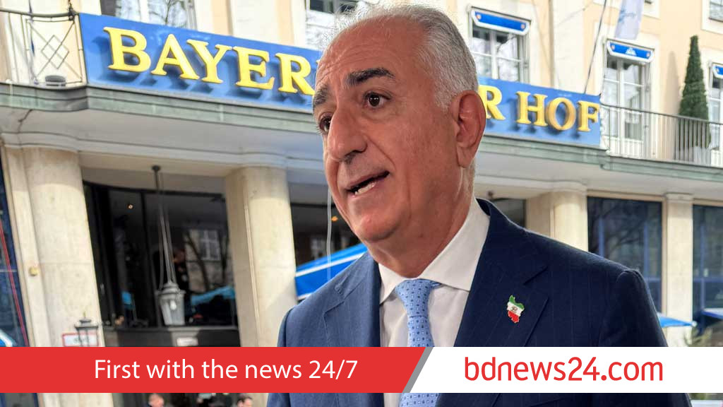 Iran prince urges US military intervention