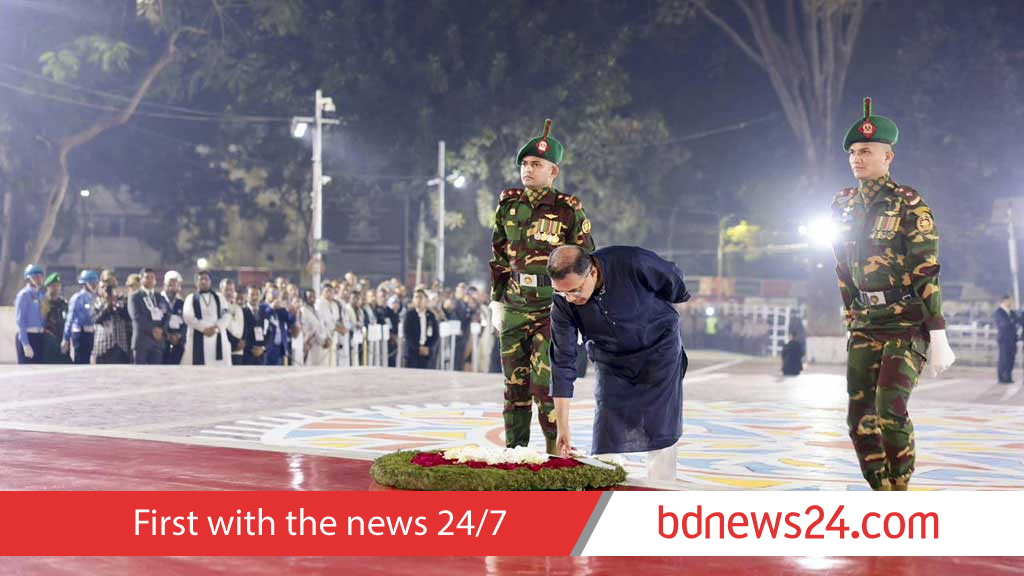 As dawn marches on, flowers flood the way for language martyrs