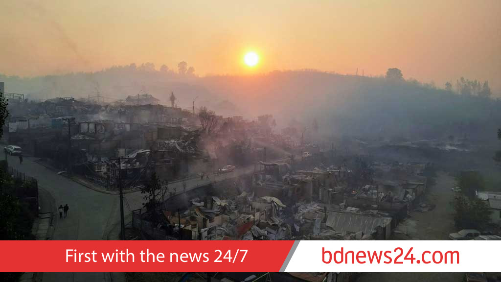 Chile declares state of catastrophe as wildfires kill 16