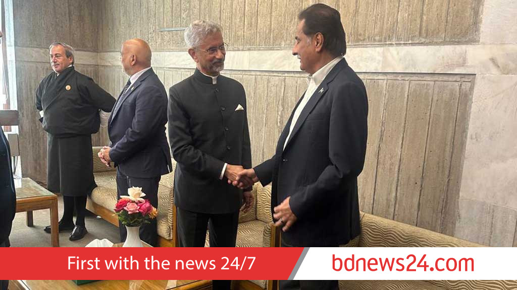 ‘I recognise you’: Jaishankar greets Pakistan speaker