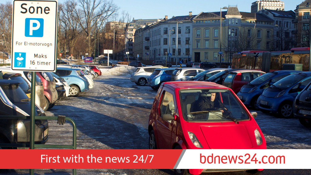 Norway races ahead with 96% of car sales electric