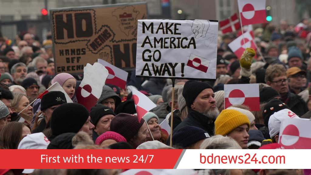 Protesters rally in Denmark, Greenland against Trump threat