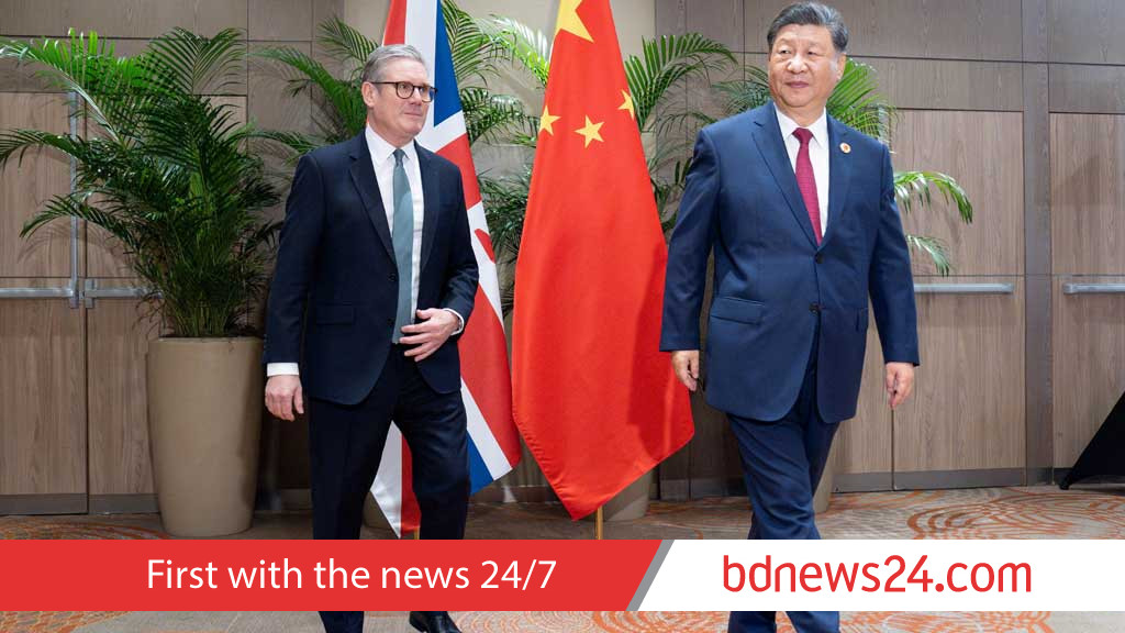 UK's Starmer heads to China to repair ties