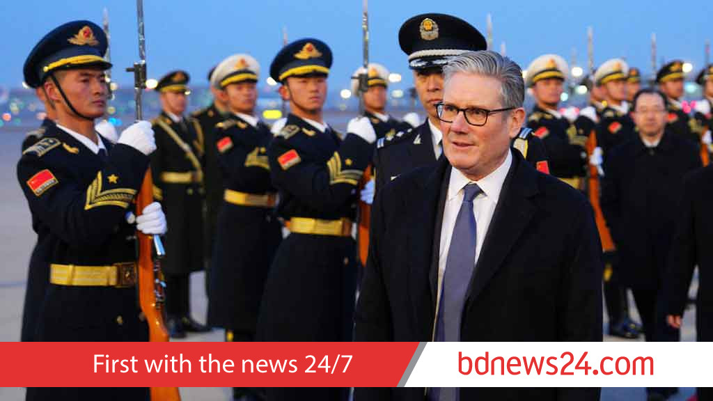Starmer lands in China as alliances face strain