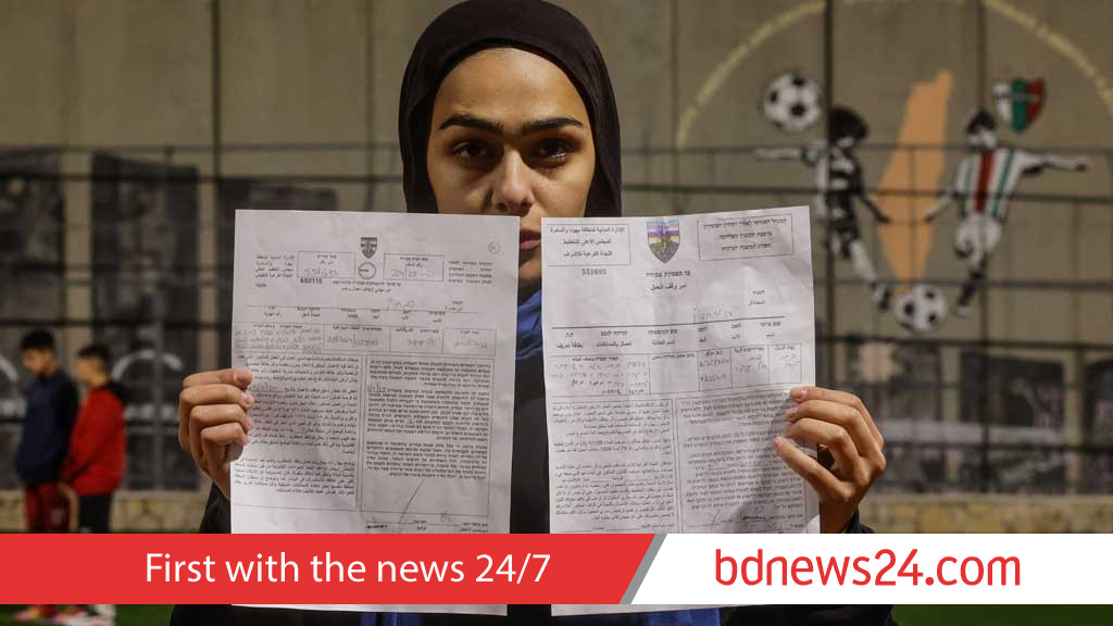 West Bank soccer field slated for demolition by Israel