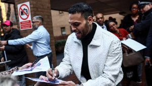 Chris Brown in UK court ahead of October assault trial