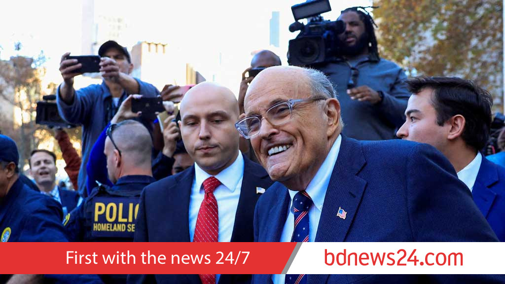 Ex-New York Mayor Giuliani hospitalised